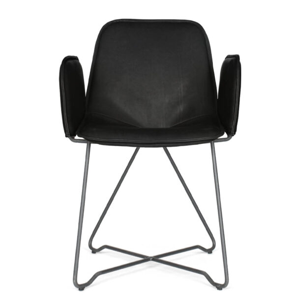 Like Leather Armchair Drahtgestell