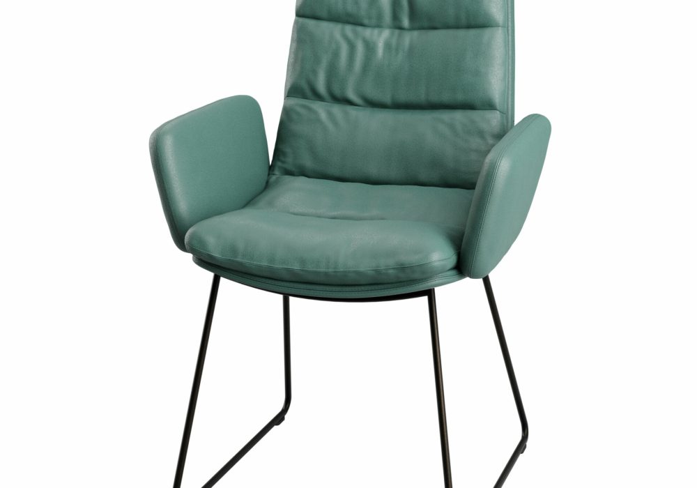 Arva Stuhl gepolsterte Armlehne